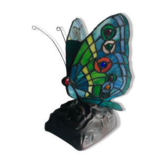 Tiffany style butterfly lamp