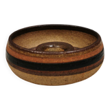 Small ceramic candlestick by Else Bøgeskov Denmark 1970s