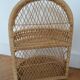 Wicker wall shelf