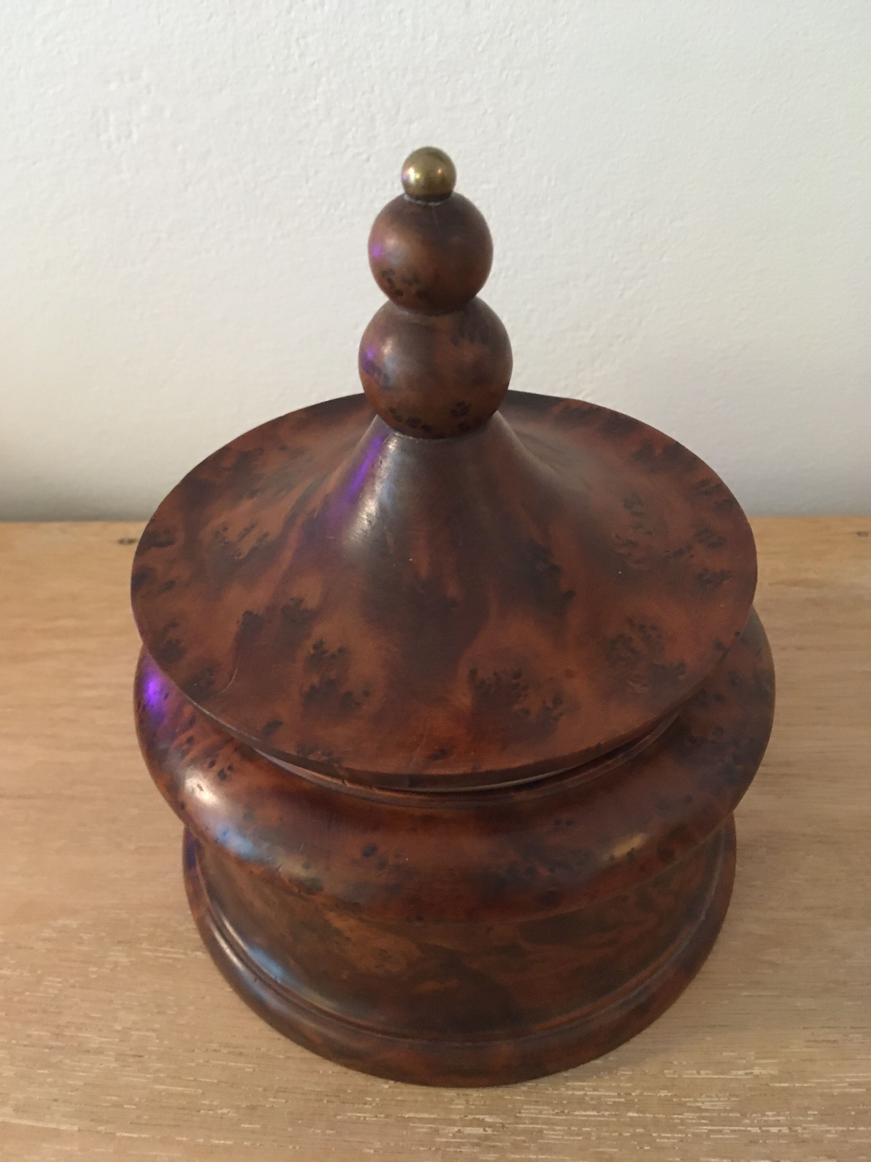 Art deco tobacco pot