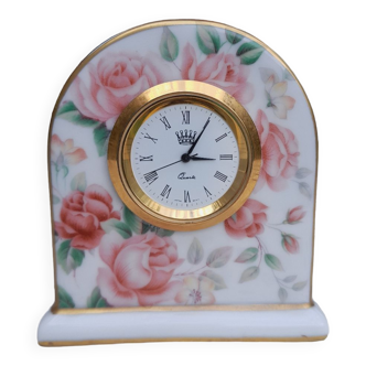 Small Limoges porcelain clock