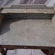 Table de toilette ancienne avec plateau marbre