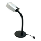 Targetti Sankey “brushed aluminum” lamp, 1960s/70s, Italy