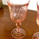 Lot of 6 vintage Rosaline glasses