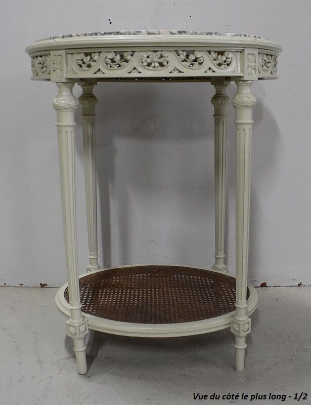 Guerin in Wood Réchampi and Cannage, Louis XVI style - 1920