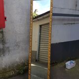 Golden mirror of Italian style called " Francesca " 44x178cm