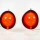 Rare pair of "Eclisse" table lamps by Anvia