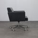 Pair of leather swivel armchairs by Poltrona Frau, Italy, 1990s