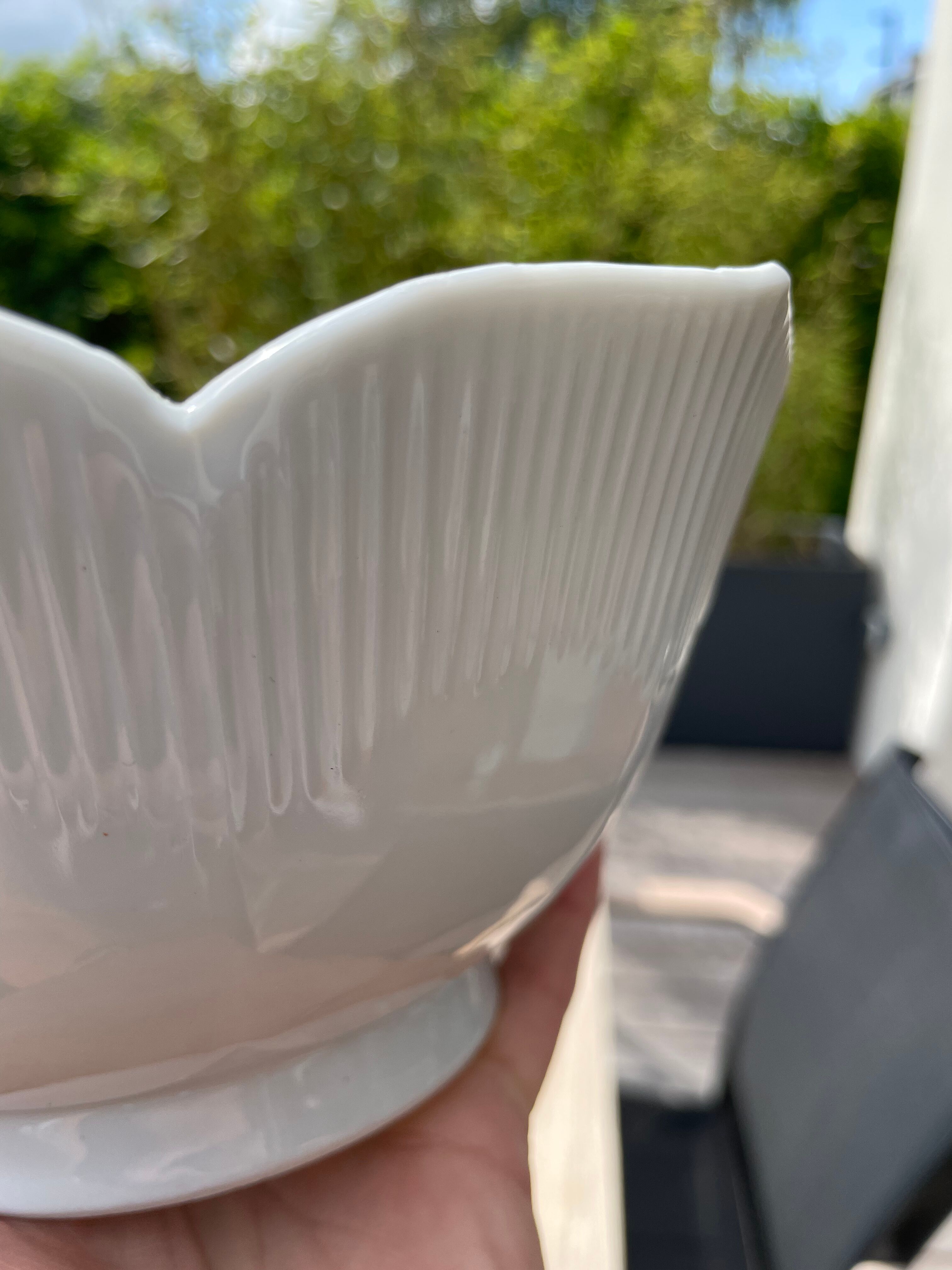 Set of 6 flower bowls