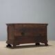 Walnut chest with baroque carvings