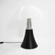 Black "Pipistrello" table lamp by Gae Aulenti for Martinelli.