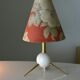 Pair of atomic design table lamps