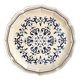 Decorative plate from Salins France decor Heugue 25.5 cm