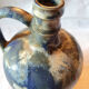 Paul Langeron blue glazed terracotta jug