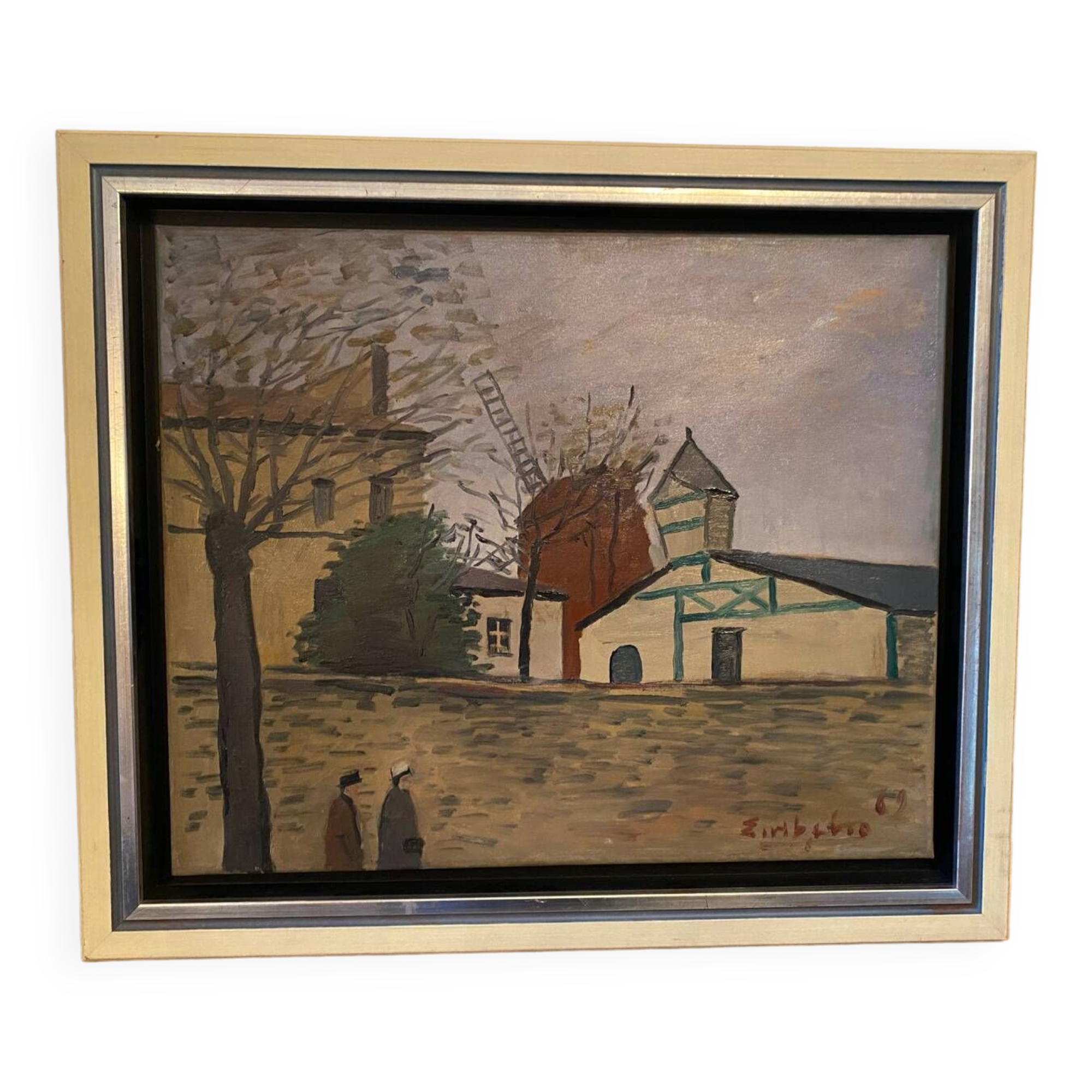 Montmartre landscape by Edgardo Ribeiro