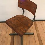 Small industrial chair child 60s