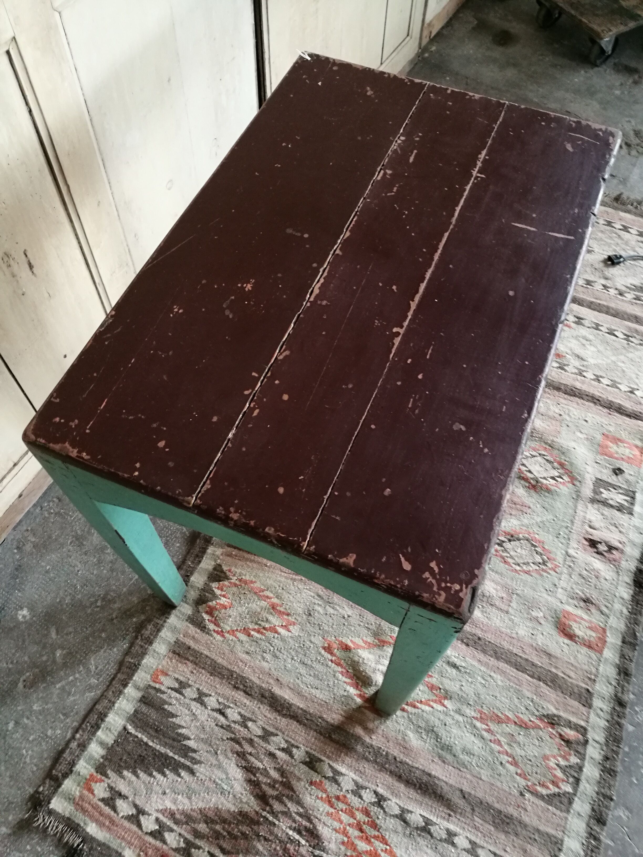 Wooden bistro table 1900