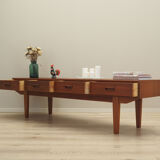 Teak lowboard, Danish design, 1960s, production: Denmark