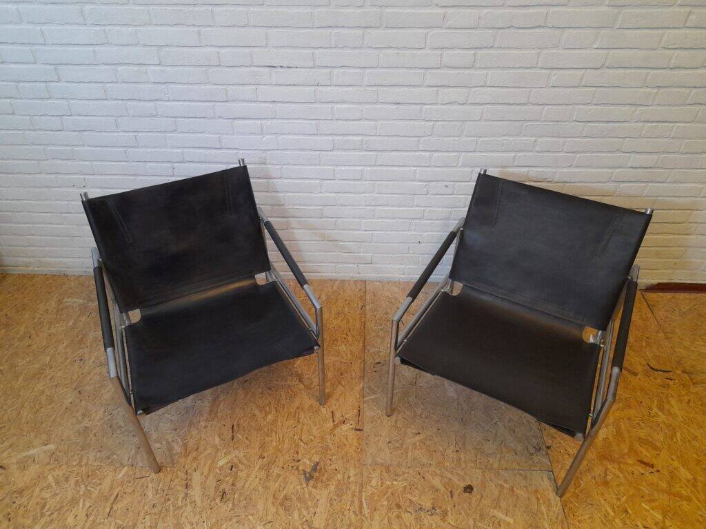 Set of 2 Martin Visser SZ 02 chairs