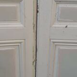 Paire de portes de placard h233x86cm chacune ancienne