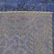 Hand-knotted bohemian turkish 1970s 180 cm x 274 cm purple rug