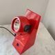 Vintage Space Age Red Magnetic Table Lamp by Brilliant Leuchten AG, Germany