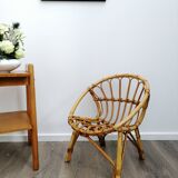 Child rattan armchair