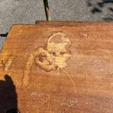 old school desk / 2-seater children's desk / vintage