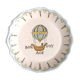 Plate decoration with balloon earthenware Hadancourt