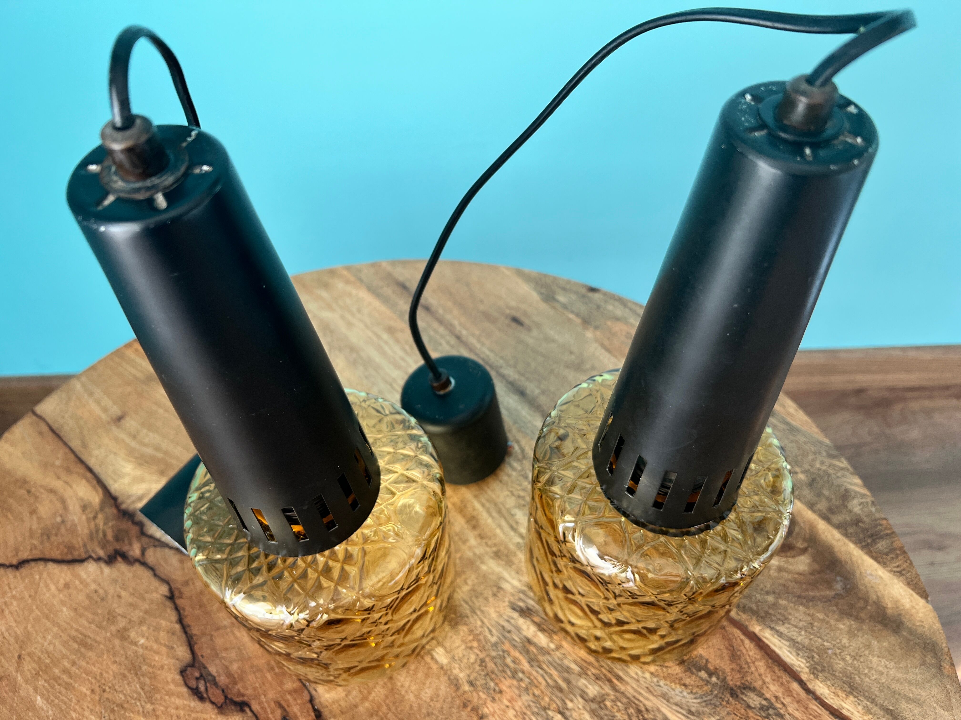 Lamp shade from 1960s / nordic pendant lamps / vintage ceiling lamp