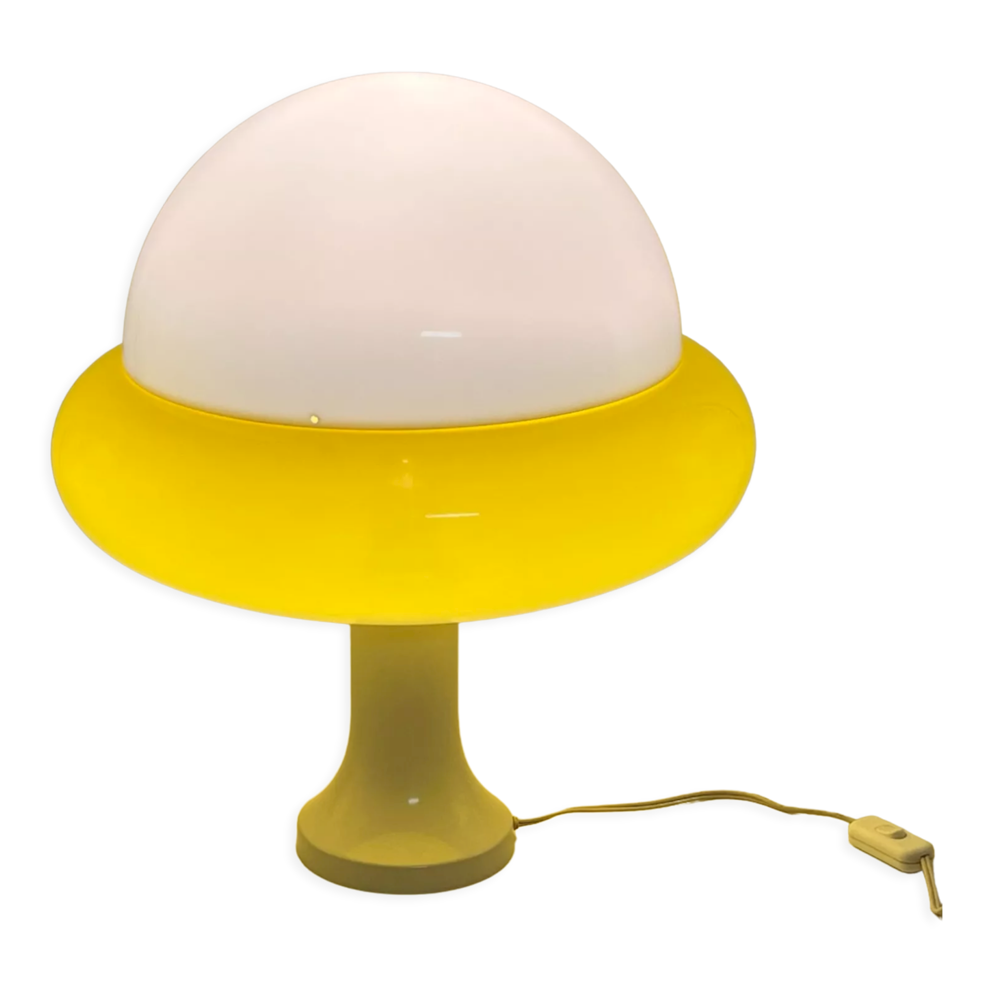Space age mushroom lamp, Italy, 1970