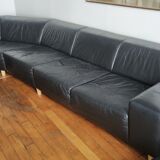 Canapé cuir noir Bo Concept