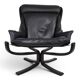 Poltrona Frau Viking Leather Lounge Chair by Sigurd Resell, 1970