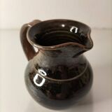 small stoneware pitcher from Puisaye