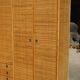 Large rattan and bamboo wardrobe by Dal Vera Italy