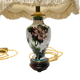 2 Vintage Cloisonné Table Lamps, mid 1900s