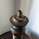 Large brutalist art deco Dudouyt style lamp