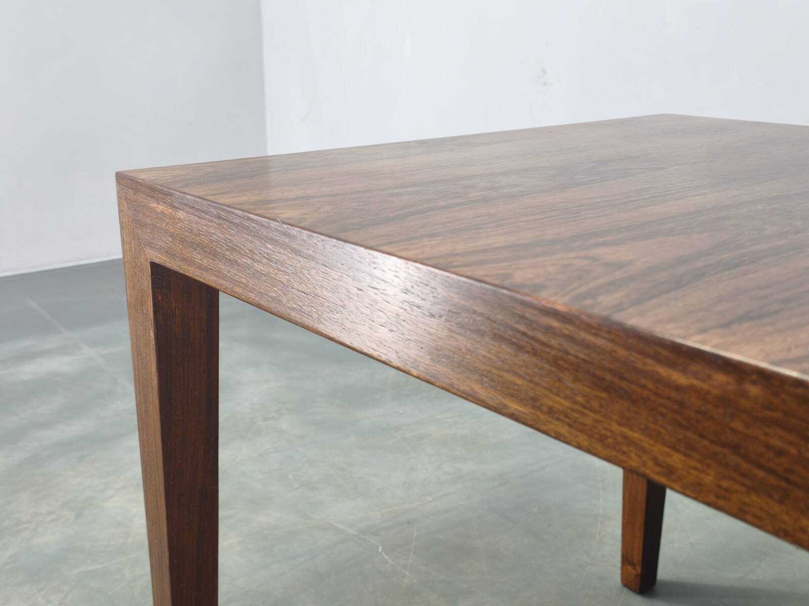 Severin Hansen for Haslev Rosewood Table, Denmark, 1960s