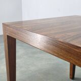 Severin Hansen for Haslev Rosewood Table, Denmark, 1960s