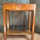 Petite console en noyer epoque art deco