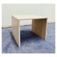 Table d’appoint vintage travertin