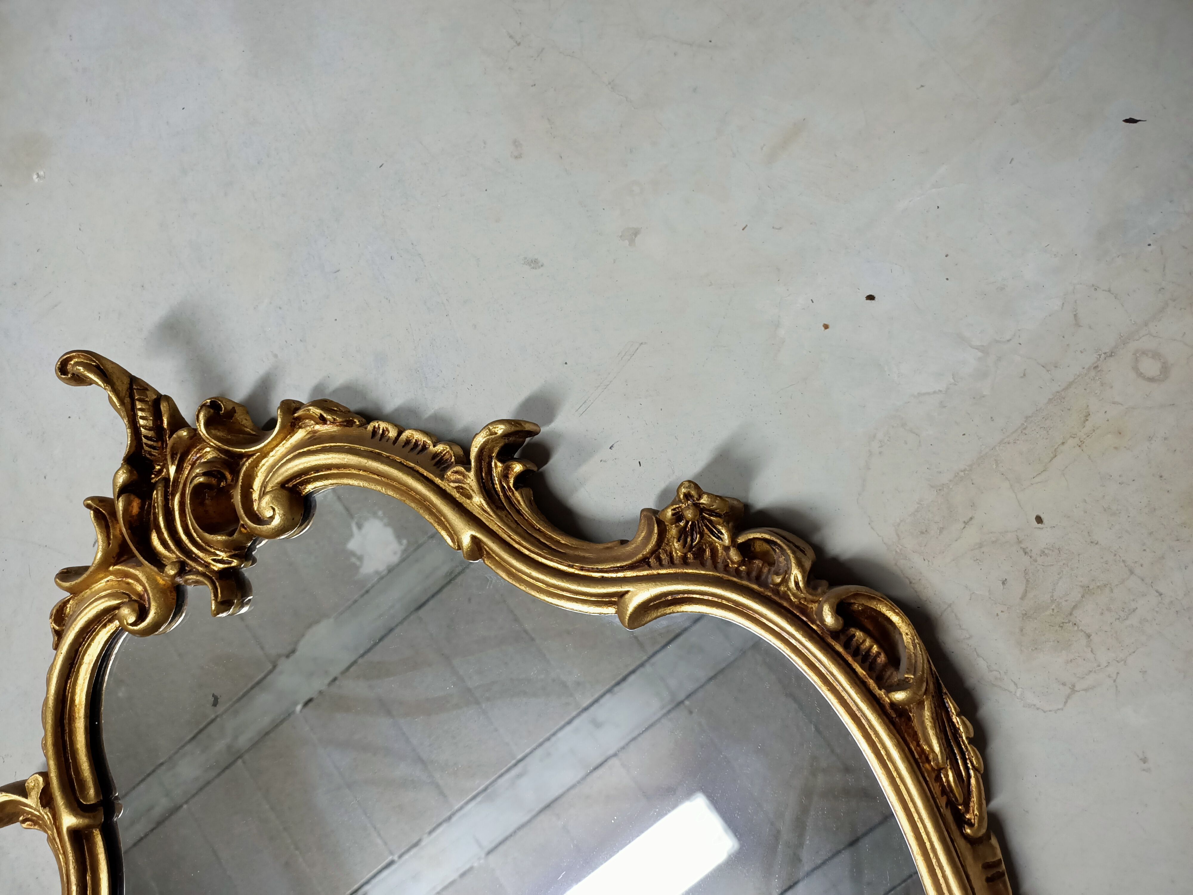 Pair of mirror style rockery 54x85 cm