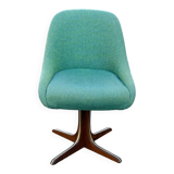 60s vintage design swivel office chair
