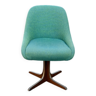 60s vintage design swivel office chair