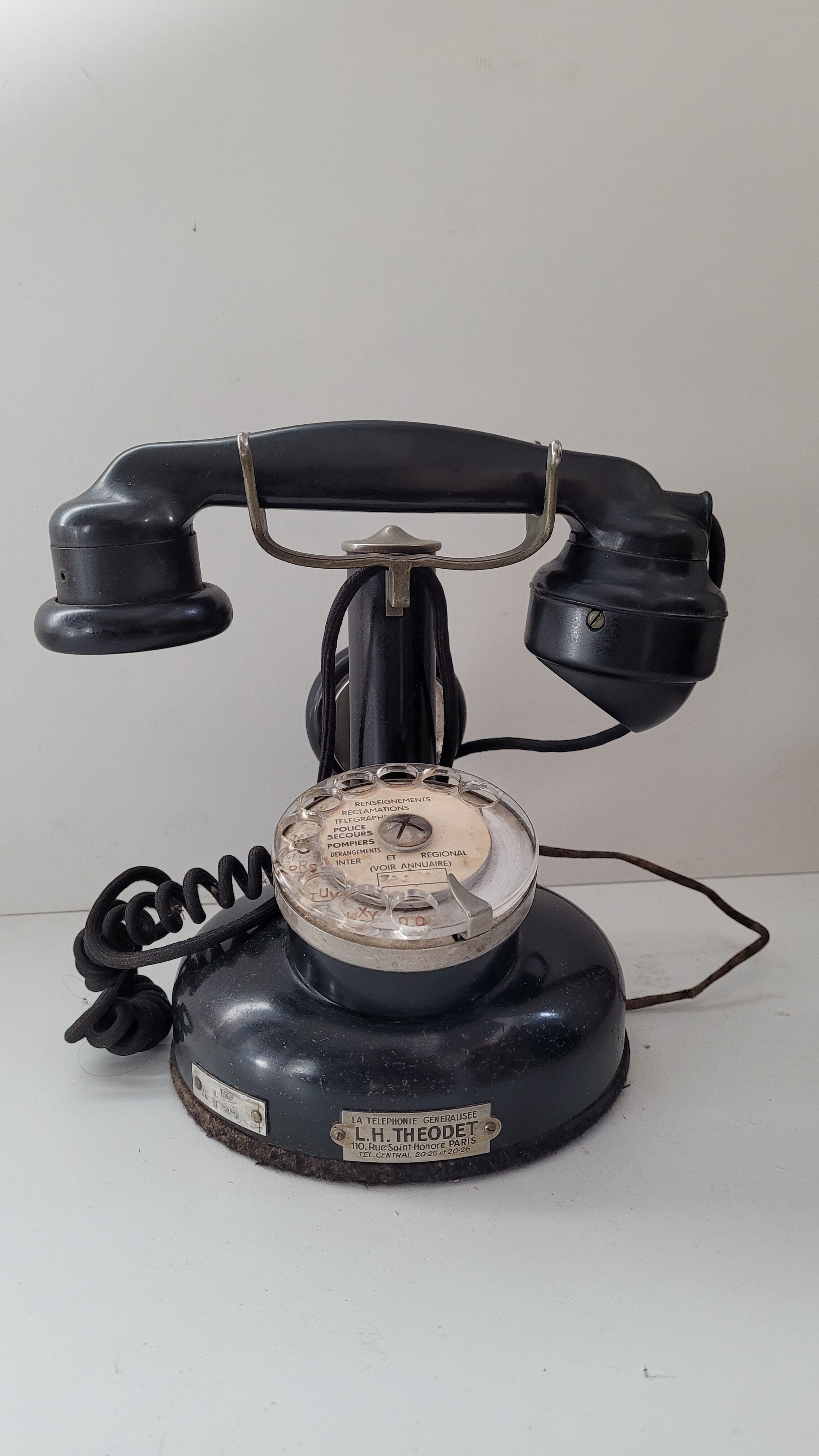 Telephone Théodet Paris
