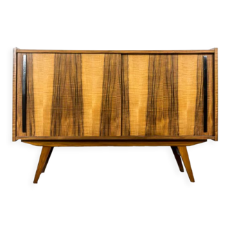 Walnut sideboard from Słupskie Fabryki Mebli 1960's