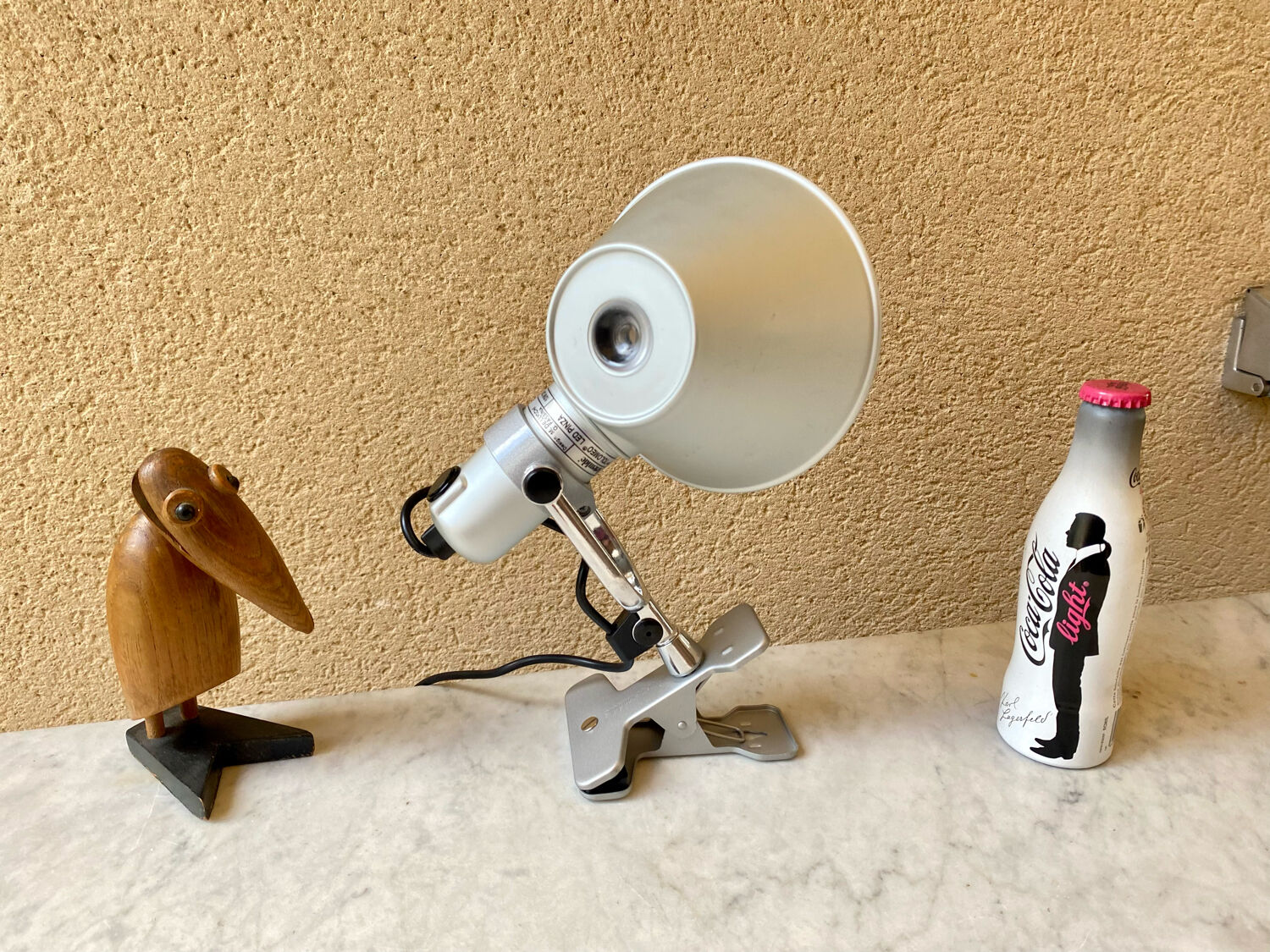 Lamp with clip Tolomeo Artemide Pinza led design Michele by Lucchi & Giancarlo Fassina