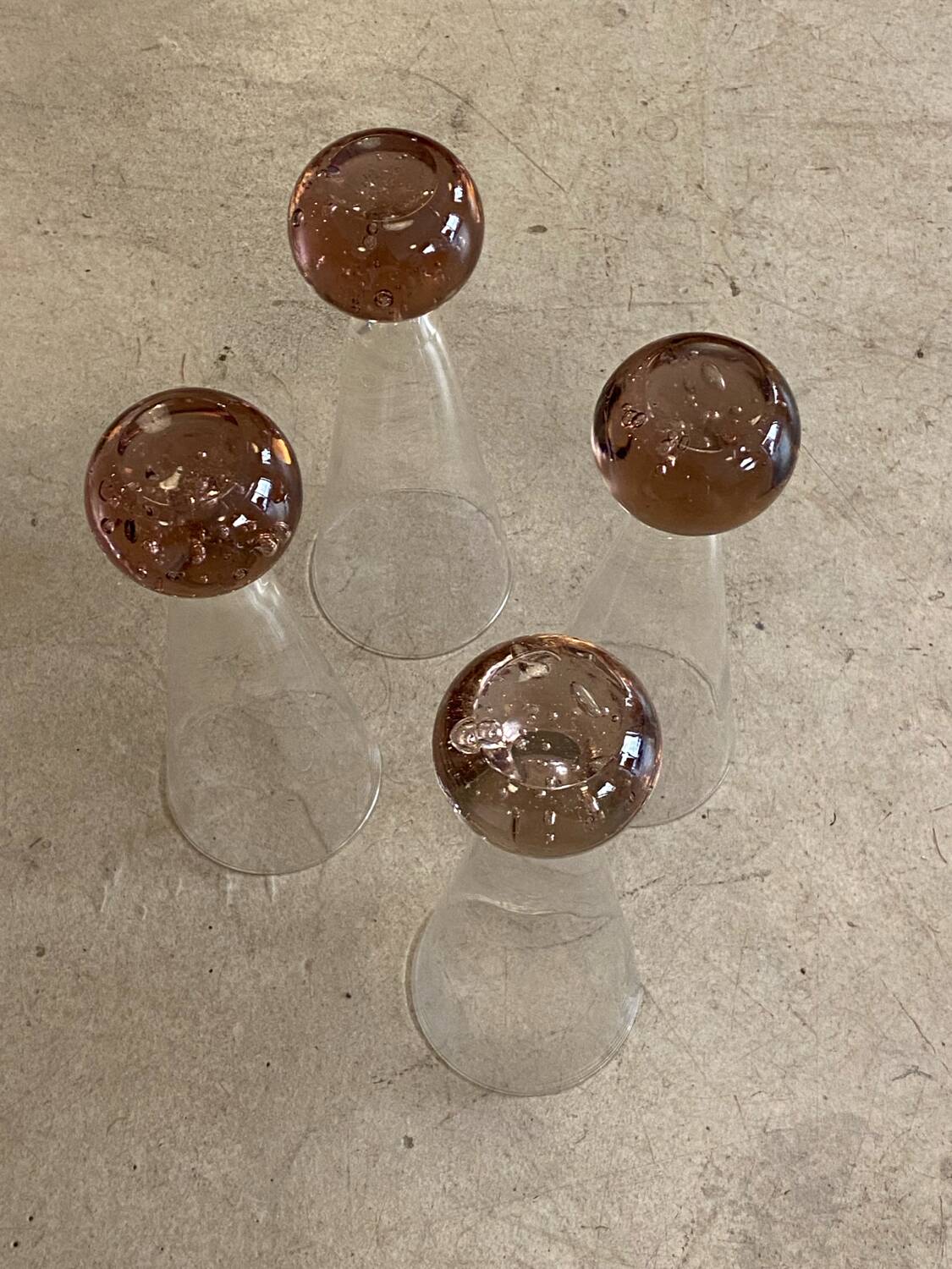 Cocktail glasses/flutes