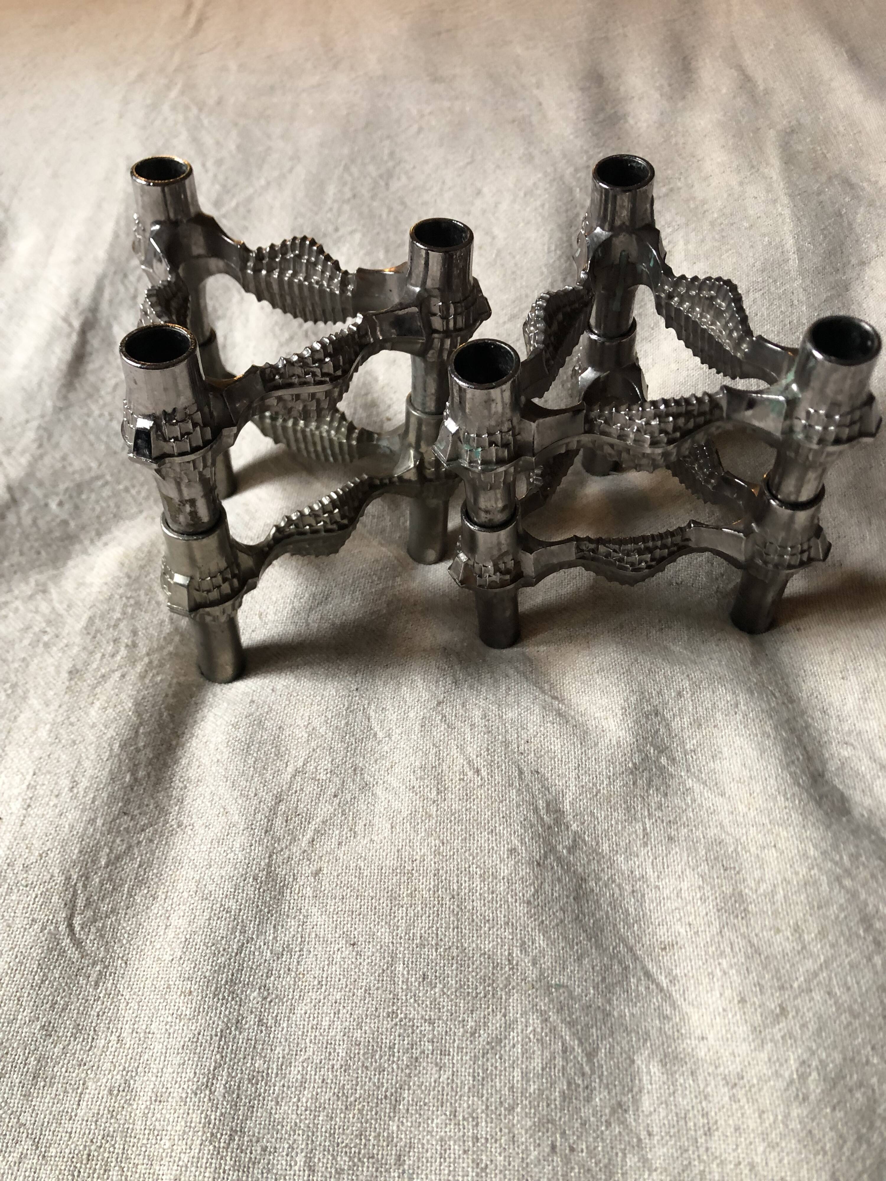 Candlesticks (4) Nagel Quist 70s Design