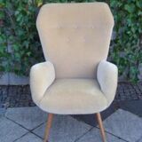 Rare year 50 Wing chair Bergère Chair of Ernst Max Jahn